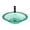 Blue, variant on simhoa Hanging Bird Bath Outside Bird Feeding Bowl Transparent Multiuse Backyard Decoration Water Bowl for Garden Patio Lawn Terrace Blue