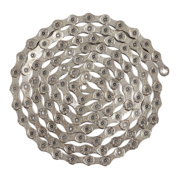 Stainless Steel Bicycle Chain, 9 Speed, Reinforced Design for Road Mountain Bikes, Rust Resistant