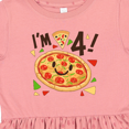 thumbnail image 4 of Inktastic Im Four Pizza Birthday Party Girls Toddler Dress, 4 of 5