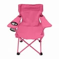 thumbnail image 2 of Ozark Trail Kids Arm Chair, 125lbs Weight Capacity, Color Pink, Polyester Fabric & Steel Frame, 2 of 8
