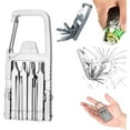 thumbnail image 2 of 12-in-1 Stainless Steel Mini Multitool – Keychain Folding Tool with Pliers, Screwdrivers & Bottle Opener (10cm, 58g), 2 of 7