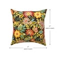thumbnail image 3 of Greendale Home Fashions Jungle 17 in. Square Outdoor Throw Pillow (2-Pack), 3 of 5