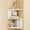 A455 christmas decorations under 5$, variant on CQCYD under $5 Corner Shelf Wall Mount, 3 Tier Corner Bookshelf, Floating Display Shelves for Home, Living Room, Bedroom, Office, Bathroom, Small Spaces Decorations