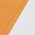 thumbnail image 4 of 2 Piece 100% Blackout Solid Room Darkening Rod Pocket Window Curtain Panel Pair 52"Wide x 84" Long, Orange, 4 of 4