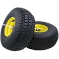 thumbnail image 2 of M optimized Set of 2 20x8.00-8 Lawn Tires with Rim, 20x8-8 Mower Tractor Turf Tire, 4 Ply Tubeless, 950lbs Capacity, 3" Centered Hub, 3/4" Bushing, 2 of 6