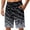Black, variant on COSFO Swim Shorts Men Quick Dry Gradient Summer Casual Board Shorts Drawstring Stretch Breathable Elastic Waist Loose Fit Bathing Suits