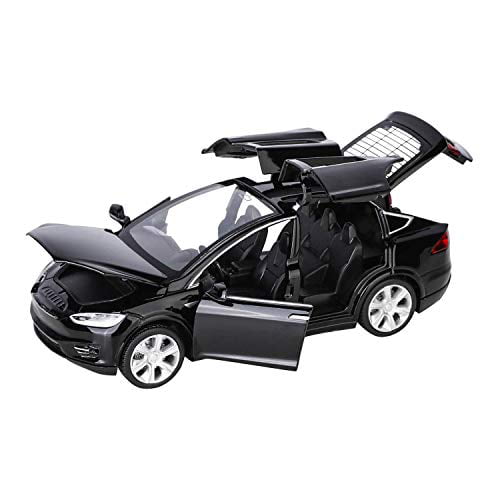 Diecast Model X Cars Toy, Fubarbar 1:32 Scale Model X90 Collectible Car Toys  for Kids, Pull Back Alloy Vehicle Door Opening with Lights and Music,  Birthday Gift Boys Toddlers (6