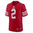 thumbnail image 2 of Men's Nike Deommodore Lenoir  Scarlet San Francisco 49ers  Game Jersey, 2 of 6