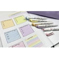 thumbnail image 7 of Zebra Pen Mildliner Dual Tip Highlighter Set Broad and Fine Point Assorted Gentle Ink 5 Pack 78705, 7 of 7