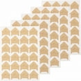 thumbnail image 1 of Less Than 5 Stickers Photo Corners Self Adhesive for DIY Photo Album Journal Cowhide Photo Album Accessories Vintage Stickers Edge Leather Color Self Adhesive DIY Photo Corners, 1 of 9