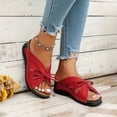 thumbnail image 6 of Womens Open Toe Sandals Fashion Bow Knot Arch Support Slip On Sandals Ladies Casual Summer Shoes, 6 of 7