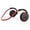 Red, variant on YUNOVA Small Bluetooth Headphones Wrap Around Head - Sports Wireless Headset with Built in Microphone and Crystal-Clear Sound, Foldable and Carried in The Purse, and 12-Hour Battery Life