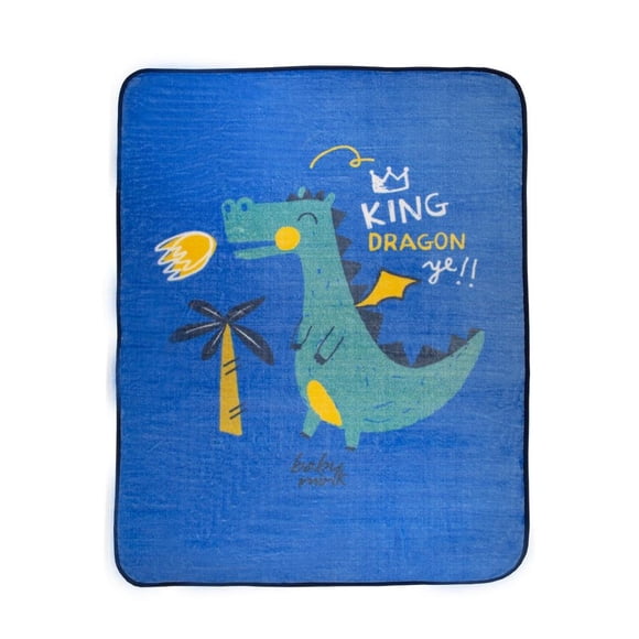 Edredón para cuna Baby Mink Cobertor Cunero Azul