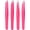 Pink, variant on mirlewaiy 4Pcs Stainless Steel Tweezers, High Precision Facial Grooming Kit for Eyebrow, Hair & Splinter Removal,Black