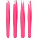 thumbnail image 1 of Juego de Pinzas para Cejas de Acero Inoxidable de Alta precisión para Vello Facial, Kit para Quitar Cabello y astillas, Adecuado para Mujeres y Hombres, Juego de 4 Piezas. (rosa), 1 of 2