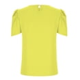 thumbnail image 6 of IROINNID Women's Summer Sexy Printed Casual Ruffle Short Sleeve Summer Tops, 6 of 7