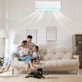 thumbnail image 6 of Ktaxon 18000BTU Wifi Enabled 21SEER2 Smart Split Type Inverter Air Conditioners with Heating Function, 6 of 10