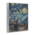thumbnail image 2 of Stupell Industries Art Deco Iconic Blockchain Moonlight Gray Framed Giclee Art, 11 x 14, by Svetlana Aleynikova, 2 of 8