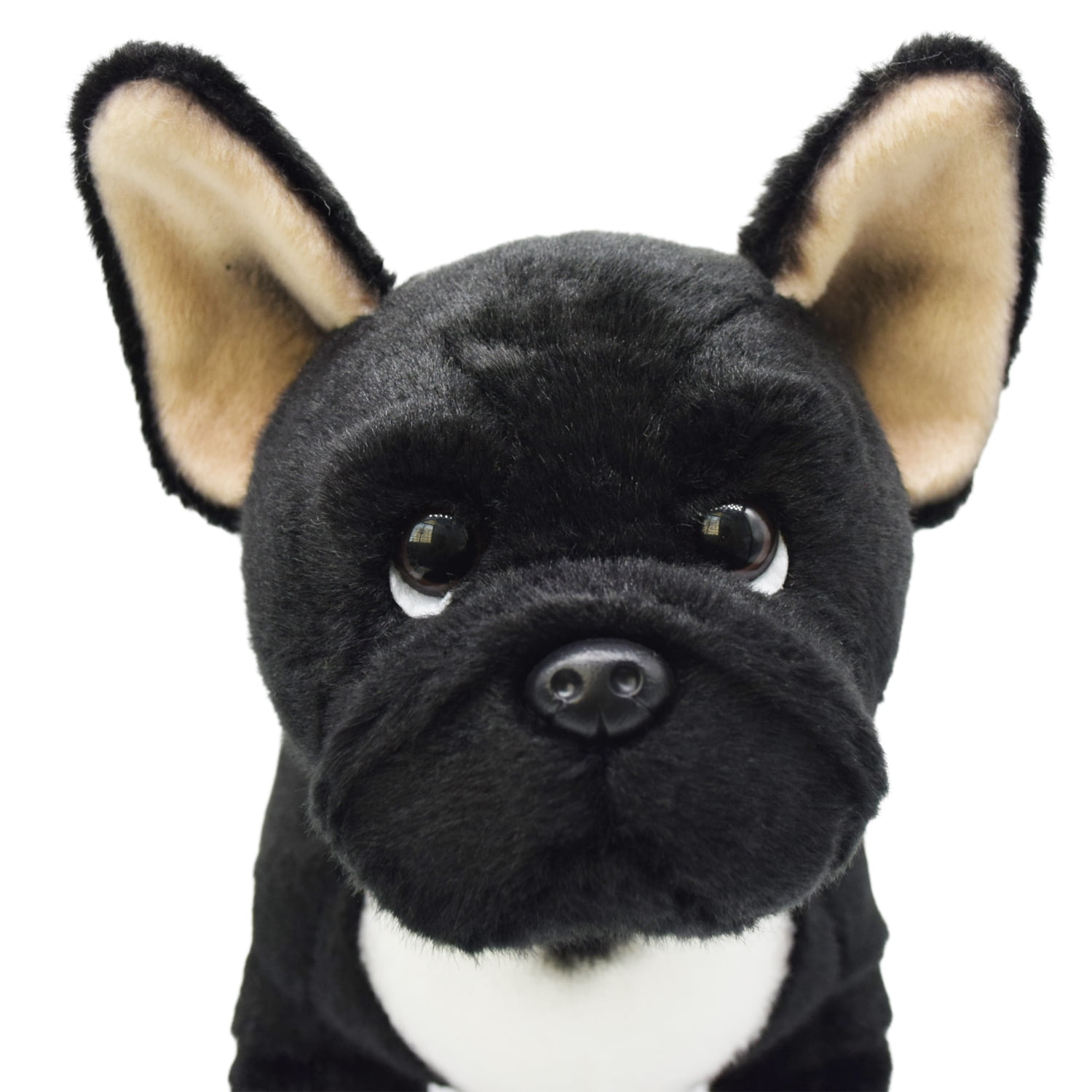 Realistic Bulldog Dog Stuffed Animal Plush Toy, Lifelike Animal Plushies, Simulation Dog Doll