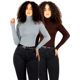 thumbnail image 1 of Set De 2 Sueteres Mujer De Cuello Alto Unitalla Sueteres Dama Sweaters, 1 of 5