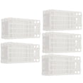 thumbnail image 1 of Rack de tubo de ensayo, 5 estantería de tubo de ensayo de 40 Hoyos de Tres Layas 40 Agujeros para Experimentos científicos, 1 of 7