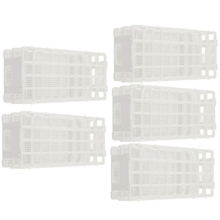 Loewten 5Set Plastic Test Tube Rack 60 Hole Assembly Detachable Sample ...