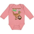 thumbnail image 3 of Inktastic Best Egg Hunter Ever Easter dinosaur Boys or Girls Long Sleeve Baby Bodysuit, 3 of 5