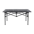 thumbnail image 3 of Camping Table Chair Set, Folding Portable Outdoor Table Chair, Fishing BBQ Hiking Folding Stool Table Set with Large Storage Organizer and Carrying Bag (4Pcs Chair and 1Pc Table), 3 of 8