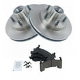 thumbnail image 3 of TRQ Front Ceramic Brake Pad Rotor Kit Fits Select Blazer S10 Truck Jimmy S-15, 3 of 5