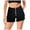 style-01 Black, variant on Gubotare Womens Jean Shorts Women's Summer Mid Rise Ripped Denim Shorts Stretchy Lifting Jean Shorts (Black,Size XL)