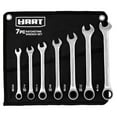 thumbnail image 3 of HART 7-Piece SAE Ratcheting Wrench Set with Tool Pouch, Chrome Vanadium, 3 of 6