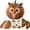 Owl, variant on DIY Animal Pumpkin Sewing Kit, Harvest Fabric Animal Pumpkin Craft Set, Cute Woodland Bear Series, Pre-Cut Patchwork Cotton Fabric, Autumn & Thanksgiving Table Decor