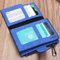 thumbnail image 2 of ITFABS Women's Short Leather Wallet Matte Surface Hasp Simple Bifold Small Handbag, 2 of 4