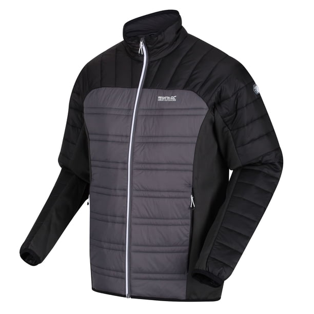 Regatta - Chaqueta Acolchada Halton V Acolchado para Hombre (Rinoceronte, Negro) Regatta UTRG6422_rhinoblack