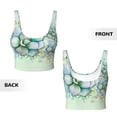 thumbnail image 4 of Yiaed Succulent Print Ladies Waistcoat Women Sports Vest Vest Sports Women Sports Top Yoga Vest for women-Medium, 4 of 8