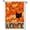 R, variant on Sm:)e Fall Garden Flag 12x18 Inch Double Sided - Seasonal Decorative Flag Rustic Autumn Outdoor Yard Decor, Pumpkins and Black Cat