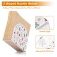 thumbnail image 4 of 2 Pieces Napkin Holder Table Napkin Holder Kitchen Napkin Holder Acrylic Napkin Holder Restaurant Napkin Holder Fashionable and Durable Pink Christmas Tree Cute, 4 of 8