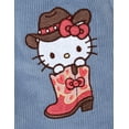 thumbnail image 6 of Hello Kitty Little Girls' 2-Piece Tee and Skirt Set Pink Blue, 6 of 7