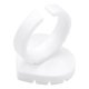thumbnail image 1 of Copa De Pegamento 100 Uds. Soporte de anillo de pegamento para extensiones de pestañas en forma de corazón (blanco) Likrtyny Cuidado Belleza, 1 of 4