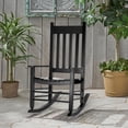 thumbnail image 6 of PayLessHere Outdoor Rocking Chair Load Bearing 243 lbs (Black), 6 of 8