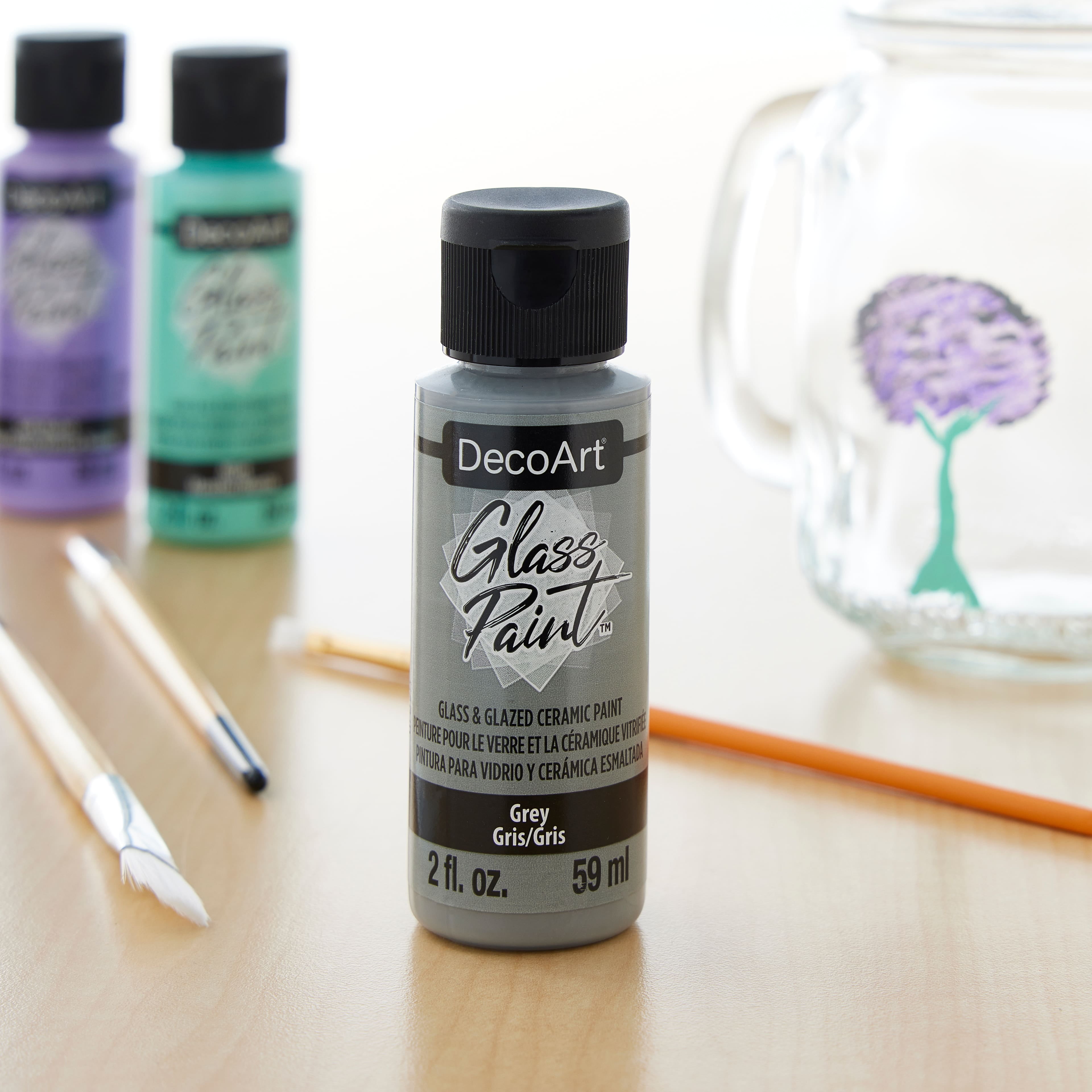 DecoArt Glass Paint, 12 Pack
