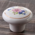 thumbnail image 2 of Abbracc Vintage Porcelaine Forme Ronde Tiroir Armoire Boutons pour Armoire C-38mm, 2 of 9