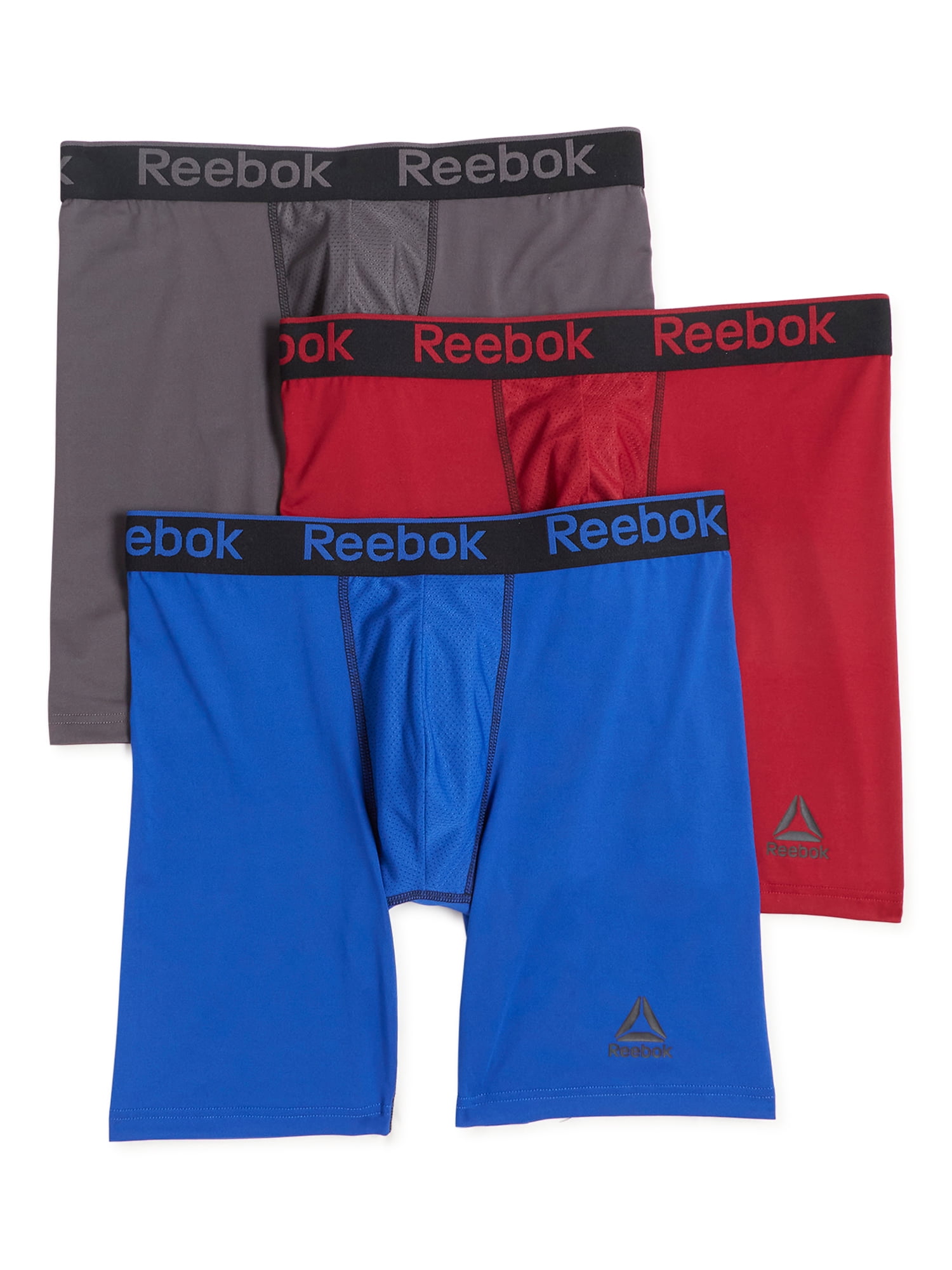 Reebok Boys Performance Boxer Briefs 3 Pack