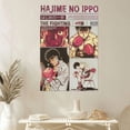 thumbnail image 5 of Movie Poster - Postora Hajime no Ippo Manga, Anime Boxing Fighter Japanese Retro Style - Size 24x36, 5 of 5