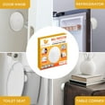 thumbnail image 6 of Ducki Wall Protectors - 2 Pack White - Self Adhesive, Reusable Solution for Stopping Wall Damage & Noise from Doors, Refrigerators & More in Your Home or Office - Durable, Shock Absorbent & Discreet, 6 of 7