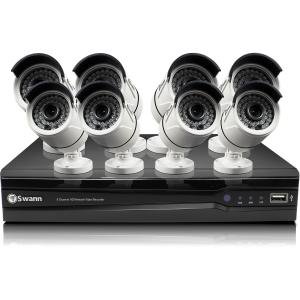 Swann NVR8-7400 8 Channel 4MP Network Video Recorder & 8 x NHD-818 4MP