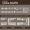 thumbnail image 5 of Mueble de Cocina Para Tarja 150 cm Blanco/Crema Agata Madesa, 5 of 5