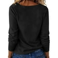 thumbnail image 4 of Sweaters For Women Cowl Neck Lightweight Long Sleeve Basic Knit Pullover Sweater Casual Trendy Fall Winter Layering Outfits L Womens Sweaters, 4 of 6