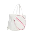 thumbnail image 3 of Bolsa de tenis, bolsa para raquetas de bádminton, almacenamiento para raquetas, bolso para raquetas de tenis Blanco, 3 of 8