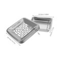 thumbnail image 2 of PAMINGONO Repuesto De Para Basura Resistente A Y Uso Intenso En Acero Inoxidable Plata, 2 of 8